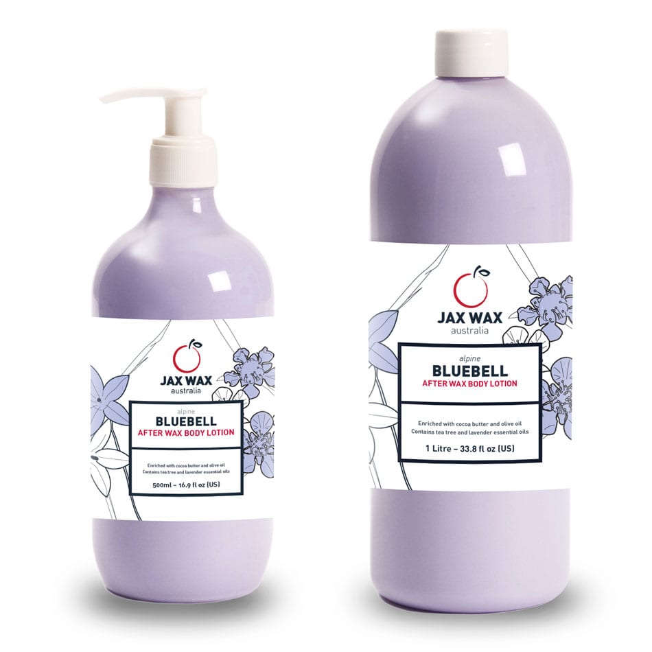 After wax lotion