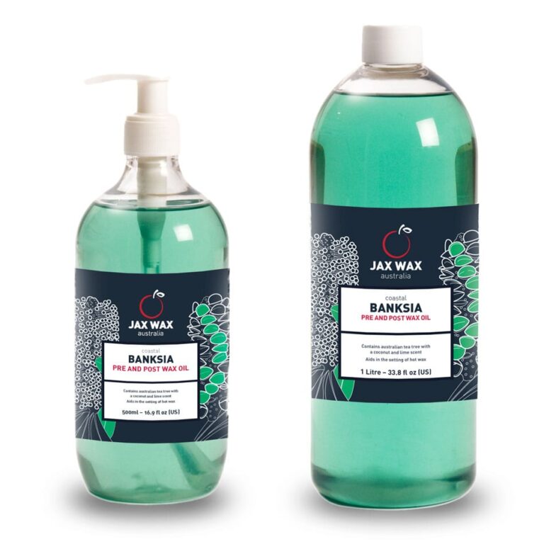 Pre and After Wax Oil Coastal Banksia