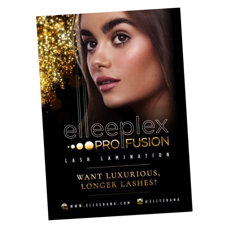 Profusion Lash Lamination Poster A3 Size