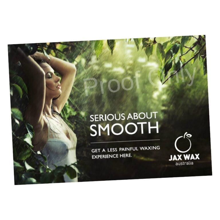 Wax Poster and Aftercare Leaflets - Design One