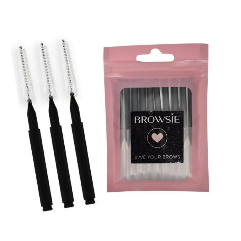 Brow lamination brushes