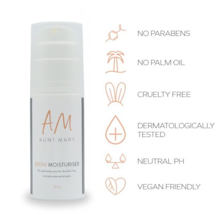 Bikini moisturiser