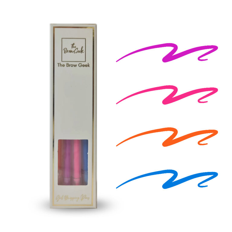 Brow gel mapping pens
