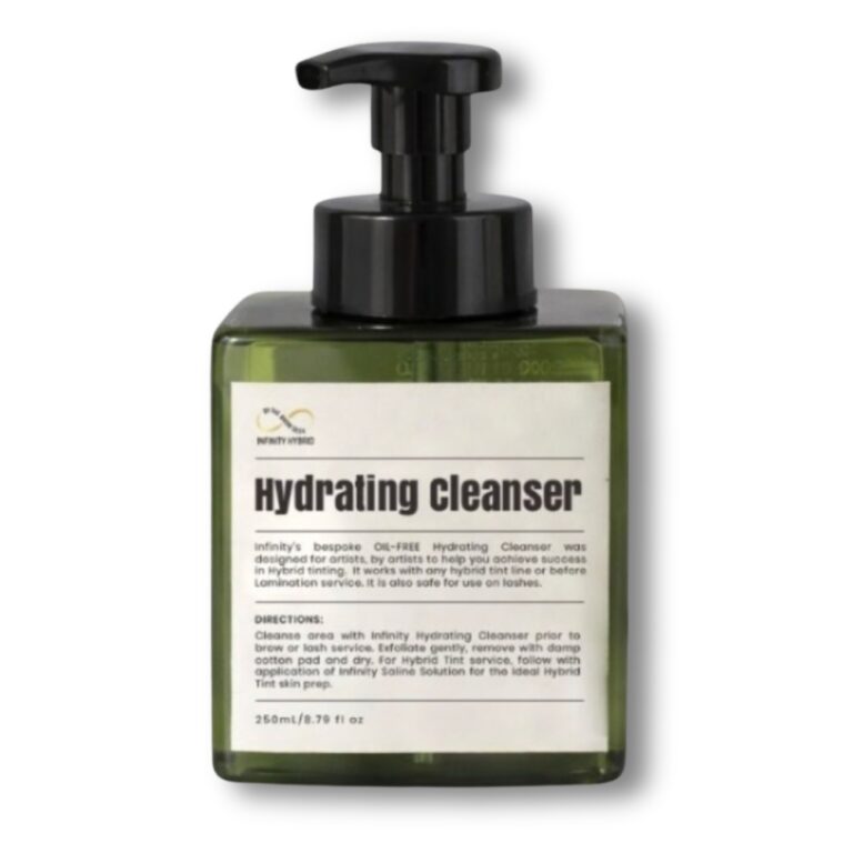 oil free brow cleanser